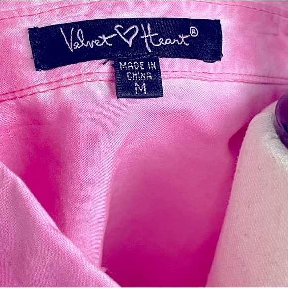 Velvet Heart
Short Sleeve Blouse Pink Size M - Picture 6 of 7